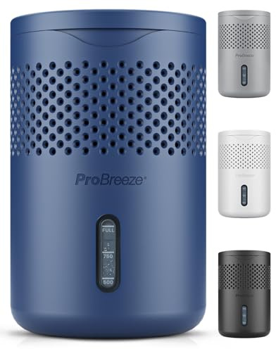 Pro Breeze Osmo Luftentfeuchter – Geräuschlos & Nachfüllbar - Raumentfeuchter für Zuhause, Schlafzimmer, Kleiderschrank, Auto – Mini Luftentfeuchter ohne Strom - 700g Tablette (bis zu 100 Tage)