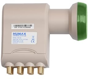 HUMAX Green Power Octo-LNB, 8 Teilnehmer, Satelliten Universal LNB