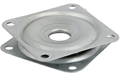 sourcing map Quadrat 2" Lazy Susan Drehtischlager Kugellager 5/16" Dicke 44-Lb Tragfähigkeit DE de