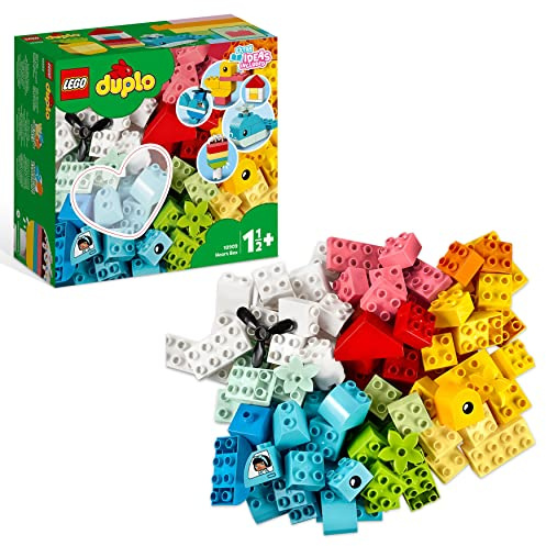 LEGO DUPLO Classic Mein erster Bauspaß, Bausteine-Box, Konstruktionspielzeug, Lernspielzeug zur Entwicklung und zum Lernen für Kleinkinder ab 1,5-3 Jahre 10909