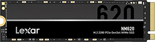 Lexar 256 GB SSD, M.2 2280 PCIe Gen3x4 NVMe 1.4 interne SSD, bis zu 3500 MB/s Lesen, 1300 MB/s Schreiben, 3D-NAND-Flash, internes Solid-State-Laufwerk für PC-Enthusiasten und Gamer