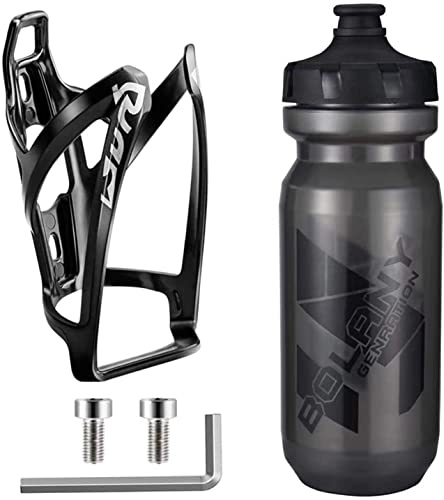 OSIGEI Flaschenhalter mit 21 Oz Fahrradflasche, Leicht GeträNkehalter mit Schrauben - BPA Frei Trinkflasche für Fahrrad, Rennrad, Mountainbikes, ElektrofahrräDer