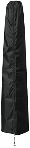 B.PRIME Schutzhülle für Sonnenschirme mit 350cm bis 450cm Durchmesser - Abdeckhaube H273cm x B45/60cm - Wasserdicht atmungsaktiv und UV-stabilisiert - Premium Abdeckung 210D Polyester Oxford Gewebe
