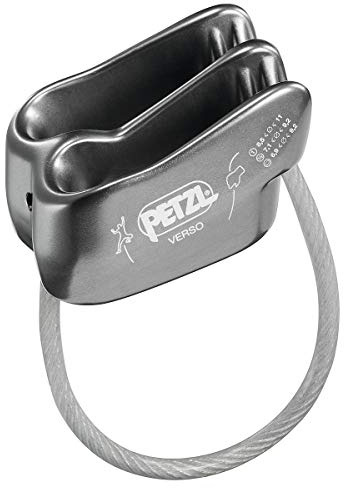 PETZL - Sicherungsgerät Verso - Unisex, Grau, Einheitsgröße