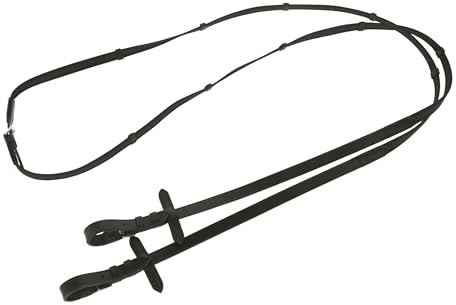 Kerbl 3222117 Antislip Gummizügel schwarz, Full, 15 mm