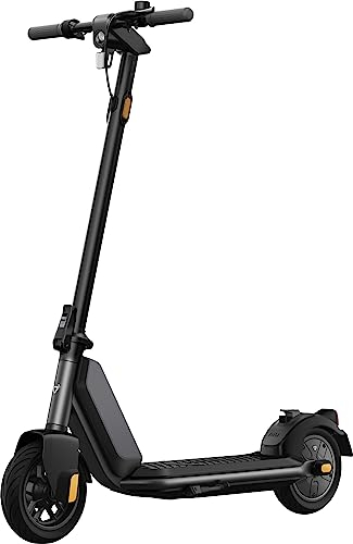 NIU KQi1 Pro Faltbarer E-Scooter mit Straßenzulassung (20km/h, 25km Reichweite, 450W Heckantrieb, extra breite 9Zoll Luftreifen, große Trittfläche, Dual-Bremssystem, IP54, klappbar, LED-Display & App)