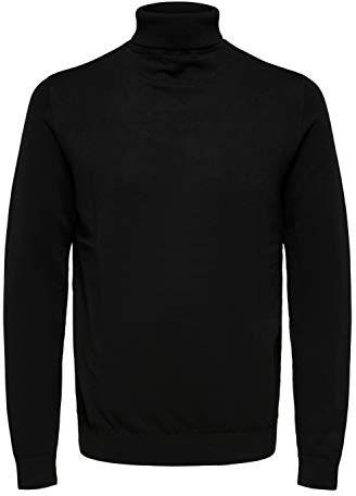 Selected Homme Male Pullover Langarm Rollkragen | Pullover