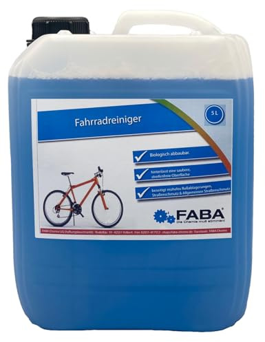 FABA Fahrradreiniger Mountain Bike E-Fahrrad inkl. Ausgießer 5 Liter