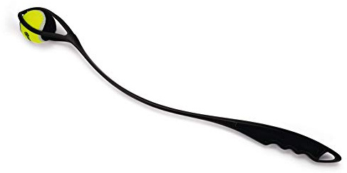 Beeztees Fetch Tennisball Launcher, Hundespielzeug, schwarz, 65x6,5x6,5 cm