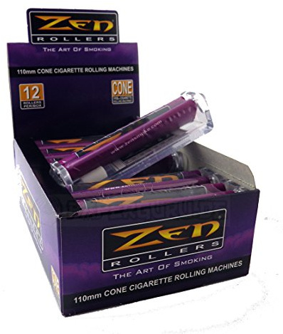 Zen konische Drehmaschine 110 mm! Für King Size Papers! 1 Box (12x) Drehmaschinen