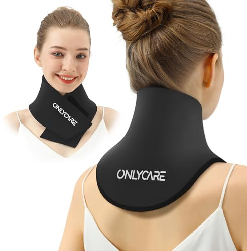 ONLYCARE Nacken Kühlpads – Upgraded Kühlakku Gel Lindert Nackenschmerzen, Warm- und kühlkompresse, Wärmekissen mikrowelle, Lindert Sportverletzungen, Schwellungen, Bürostress