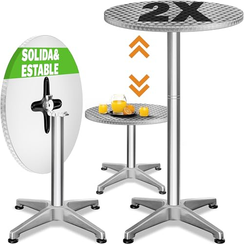 CASARIA 2in1 Stehtisch Klappbar