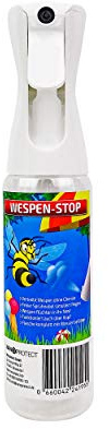 Nanoprotect WESPEN-Stop | Vertreibt Wespen nur mit Wasser | Feiner Nebel simuliert Regen | Die Wespe flüchtet | Keine Chemie