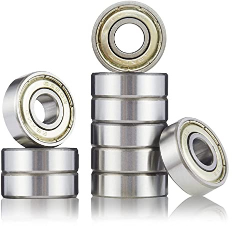 ZhenSFlourish Kugellager 8x22x7 10 Stück 608ZZ 608ZZ Kugellager Inline Kugellager Skateboard ABEC 7 Kugellager