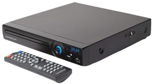 UNIVERSUM DVD 300 | Multiregion Multimedia DVD-Player mit USB, HDMI und Karaoke-Funktion | Unterstützt zahlreiche Formate | Bequeme Bedienung per Fernbedienung | Ideal für Ihr Heimkino