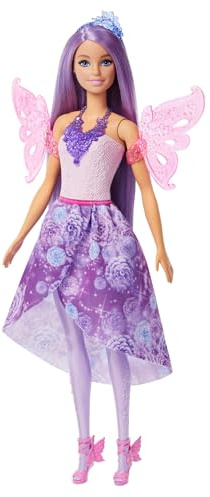 Barbie Fantasy Meerjungfrau Puppe und Mode | Modepuppe, Mode-Sets für mehr als 10 Looks, inkl. 8 Accessoires, ab 3 Jahren, JCP74