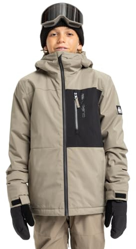 Quiksilver Snow Side Hit Solid Jacket Beige 14