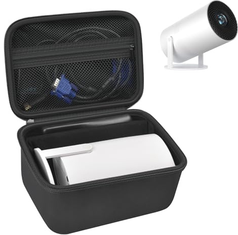 Mini Beamer Tasche Kompatibel mit LQWELL/für Magcubic/für YEEFON/für ELEPHAS/für Alwtniet Beamer 4k, Mini Projektor Aufbewahrungsbox Tragetasche für Zubehör -Nur Box