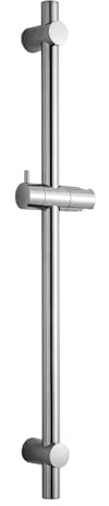 OFFO Duschstange 70cm, Duschstange Edelstahl Verstellbarer Abstand 38 bis 66cm, Brausestange Mit Handbrausenhalterung, Ersatz für Dusche, Chrom