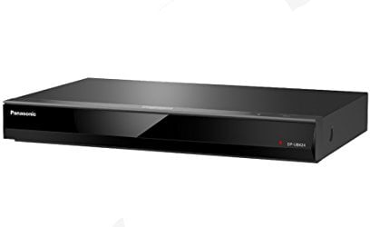 Panasonic DP-UB424EGK Ultra HD Player (4K Blu-ray Disc, 4K VoD, DLNA, 2x HDMI, USB, schwarz)