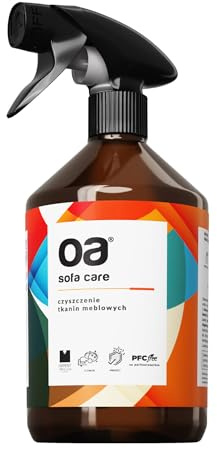 OA Sofa Care Polsterreiniger Sofa (500ml) - 100% PFC frei und vegan - Sofa Reiniger für effektive Reinigung von Flecken und Verunreinigungen - Teppichreiniger & Textilreiniger Teppich, Autositz etc.