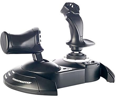 Thrustmaster T.Flight Hotas One – Komplettes Flugkontrollsystem für Xbox Series X|S, Xbox One & PC – Abnehmbarer Schubregler, 5 Achsen, 14 Tasten – Ideal für Microsoft Flight Simulator