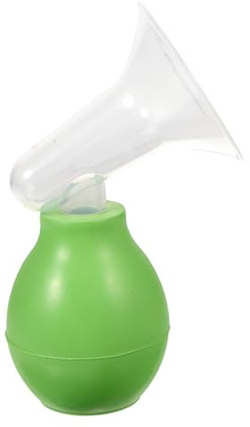 WEKADRIN Handmilchpumpe Manuell Tragbar aus Sicherem Kunststoff und Gummi Praktisches Design für Sanftes Abpumpen Einfach zu Reinigen Geeignet als Zubehör für Stillbedarf Hygienisch und