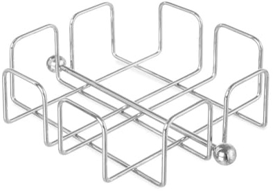 HENDI Serviettenhalter, Verchromter Draht, Serviettenständer, 190x190x(H65mm, Edelstahl