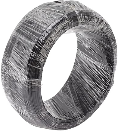 Aatraay Bonsai-Draht, Aluminiumdraht, Bonsai-Baum-Trainingsdraht, 500 g, schwarz, für Garten, Gartenbau (1,5 mm)