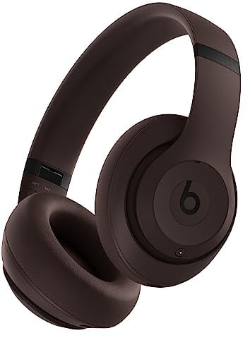 Beats Studio Pro – Komplett Kabellose Bluetooth Noise Cancelling Kopfhörer – Personalisiertes 3D Audio, USB-C verlustfreies Audio, Apple & Android Kompatibilität - Espresso