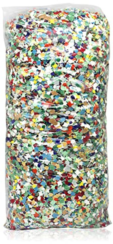 com-four® Konfetti in bunten Farben 1000g - Tischkonfetti für Partys - Party-Deko für Geburtstag Silvester und Hochzeit - Tischdekoration