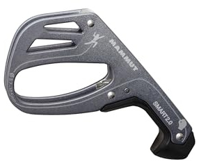 Mammut Smart 2.0 Sicherungsgerät – Halbautomatisches Klettergerät, zuverlässig & kompakt, Grey, One Size