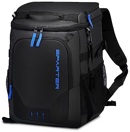 SPARTER 21/28L Kühlrucksack, 33/49 Dosen Kühltasche Rucksack, Auslaufsicher | Isoliert Thermo Rucksack, Wasserdicht, Leicht, Tragbare Weiche Kühltasche Für Picknicks, Camping, Strand, Reisen, Mittagessen