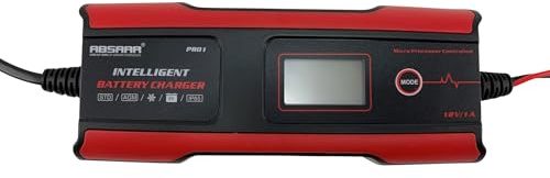 Absaar Pro 1.0 Batterie Ladegerät 6/12V 1A, Rot