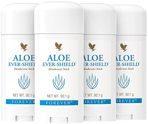 Forever Living - Aloe Ever-Shield - 3.25 oz | Enthält Aloe Vera; aluminiumfreier Deostift; Formel für sanftes Gleiten – für tägliche Achselpflege und Frische