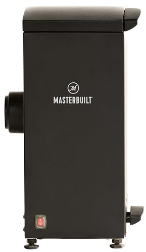 Masterbuilt® Slow & Cold Smoker Zubehör Aufsatz mit abnehmbarem Aschenbecher Vertikal BBQ Smoker in Schwarz, 25,4 x 25,4 x 45,7 cm, Modell MB20100112