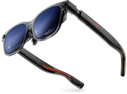 VITURE Luma Ultra XR Brille, 152 Ultra-Scharf Display, Volle 6DoF, AR-Handgesten, 52° FOV, 1500 Nits, kompatibel mit iPhone 17/16/15, Android, Mac, PC, Switch & Switch 2, Echtzeit 2D-zu-3D