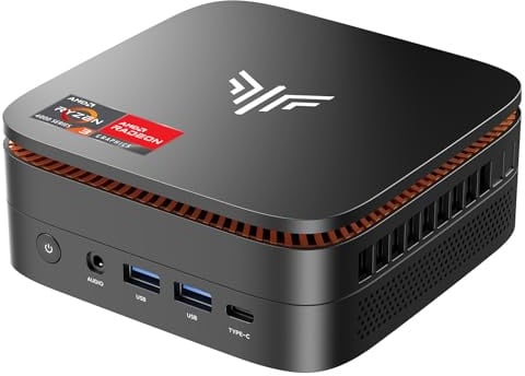 ACEMAGICIAN Mini PC AMD Ryzen 4300U 3.7GHz, 16GB LPDDR4 RAM 256GB M.2 SSD W11 Pro Micro Desktop Computer, 4K Triple-Display, WiFi 5/ Bluetooth4.2/ Gigabit Ethernet für Business & Heimkino
