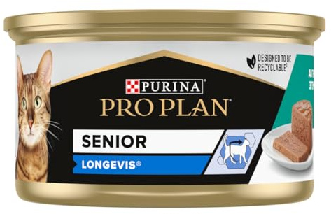 PURINA PRO PLAN | Senior | Longevis | Thunfischschaum | Katze Lunchbox 85 g | 24 Stück