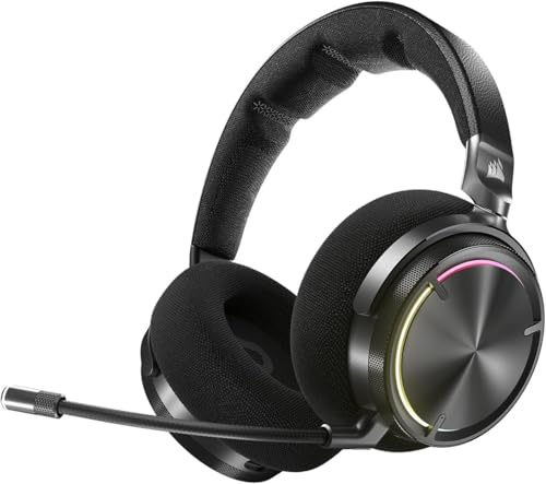 Corsair Virtuoso MAX Wireless für Xbox Gaming-Headset – Kohlenstoff | Bluetooth, Dolby Atmos, Aktive Geräuschunterdrückung, Mikrofon in Rundfunkqualität, für Xbox, PC, Mac