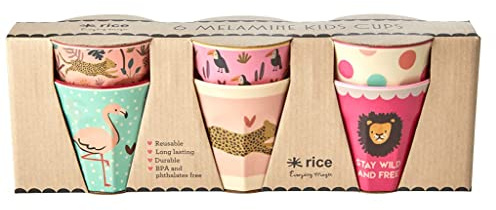 Klein Melamin Becher - Jungle Animals Print