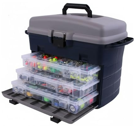 Ultimate XL Storage Box inkl. 3 Tackleboxen - Angelkoffer