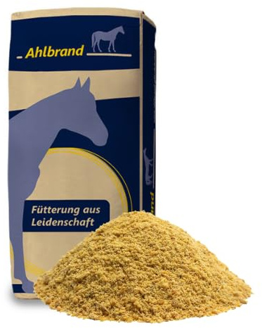 Ahlbrands Gold Pferdefutter 15 kg – Das Beste für den Muskelaufbau und die Fruchtbarkeit - Enthält organische Spurenelemente und Vitamin D3