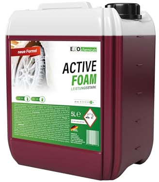 EXO ACTIVE FOAM | Selbsttätiger Snow Foam | Vorreiniger | PKW-Shampoo (5 Liter)