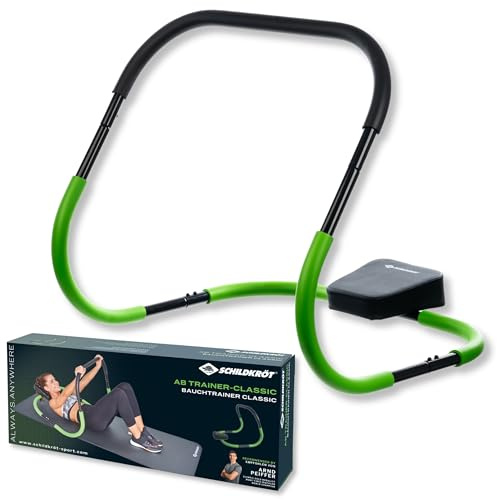 Schildkröt AB Trainer Classic, Bauchtrainer, Schwarz-Grün, in 4-Farb Karton, 960249