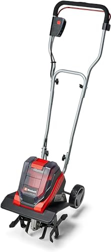 Einhell Akku-Bodenhacke GE-CR 30 Li-Solo | PXC | 36 V | 2-Punkt-Sicherheitsschalter | klappbarer Führungsholm | Transporträder | ohne Akku