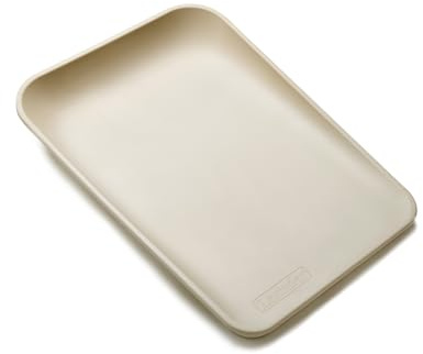 Leander Matty™ Wickelauflage 50x70 cm Cappuccino - Samtig-weiche Wickelunterlage - Wasserabweisend und Abwischbar - Rutschfest - Made in Dänemark