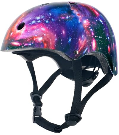 Fahrradhelm Kinder Mädchen und Jungen, Skaterhelm Verstellbar