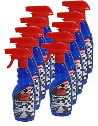 10x 500 ml Enteiser Scheibenenteiser Spray Auto Scheibenfrostschutz 5 L