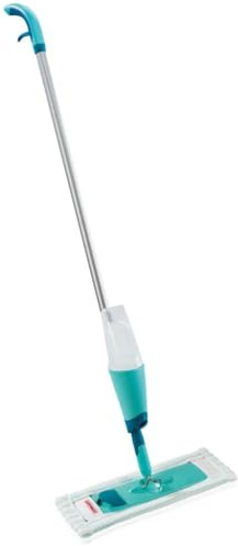 Leifheit Komfort Sprühwischer Easy Spray XL für schnelle Reinigung, Spray Mop mit Sprühdüse, Wischer mit Wassertank und 2-Faser-Wischbezug, Bodenwischer für alle Böden